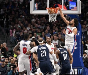 弗拉格23+10坎宁安29+10 独行侠加时险胜活塞